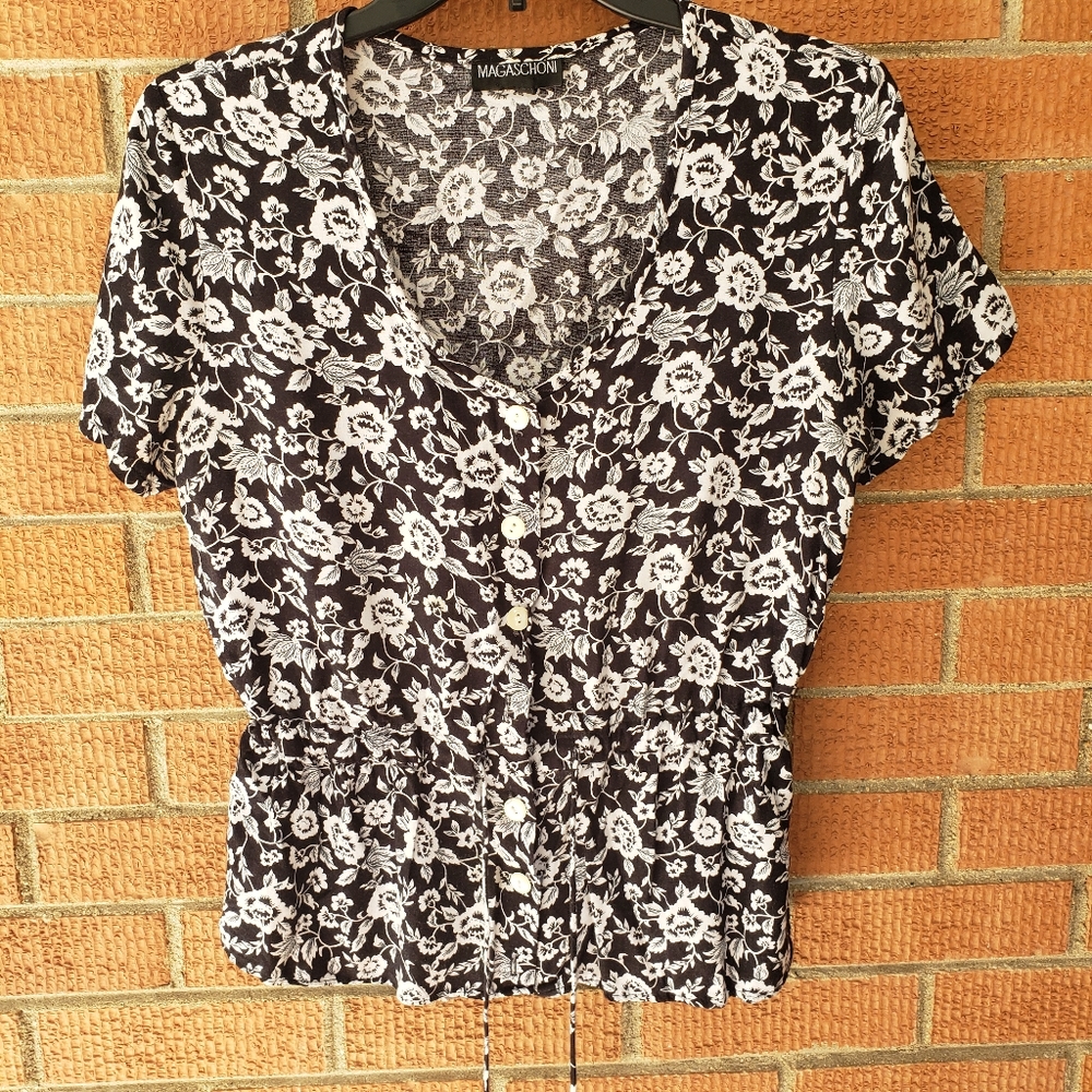 Vintage Floral Top